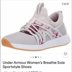 New under armor gym shoes